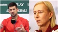 Djokovic v&#224; Navratilova: &#39;Cấm c&#225;c tay vợt Nga, Belarus dự Wimbledon l&#224; sai lầm&#39;