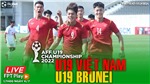 Soi k&#232;o nh&#224; c&#225;i U19 Việt Nam vs U19 Brunei. Nhận định, dự đo&#225;n b&#243;ng đ&#225; U19 Đ&#244;ng Nam &#193; (17h00, 6/7)