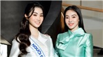 Miss World Vietnam 2022: Người đẹp Bản lĩnh Nguyễn Th&#249;y Linh chung khung h&#236;nh với Chủ tịch Phạm Kim Dung 