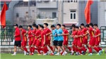 U23 Việt Nam vui vẻ trước trận b&#225;n kết gặp U23 Malaysia
