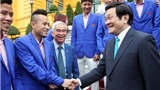 Chủ tịch nước Trương Tấn Sang gặp mặt c&#225;c VĐV Đo&#224;n TTVN tham dự SEA Games 28