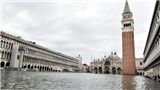 T&#236;nh trạng ngập lụt tại Venice, Italy ng&#224;y c&#224;ng trầm trọng