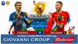 Dự đo&#225;n c&#243; thưởng World Cup 2018: Trận Ph&#225;p – Bỉ (V&#242;ng b&#225;n kết)