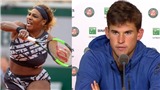 Serena Williams &#39;cướp&#39; ph&#242;ng họp b&#225;o của Dominic Thiem sau khi bị loại khỏi Roland Garros