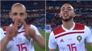 Tuyển thủ Morocco bức x&#250;c chửi &#39;VAR thật nhảm nh&#237;’