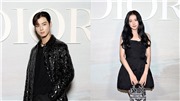 Cha Eun Woo Astro v&#224; Jisoo Blackpink cuốn h&#250;t tại show Dior