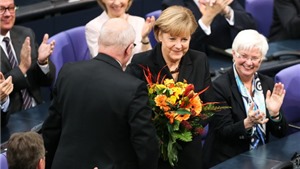 Thủ tướng Đức Angela Merkel c&#243; triển vọng gi&#224;nh giải Nobel H&#242;a b&#236;nh sau nỗ lực giải quyết cuộc khủng hoảng di cư