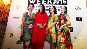 Hoa hậu hội tụ ở Tuần lễ Nh&#224; thiết kế Thời trang Việt Nam Xu&#226;n H&#232; 2016