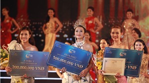 Trần Thị Thu Ng&#226;n đăng quang Hoa hậu Bản sắc Việt To&#224;n cầu