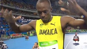 Usain Bolt c&#243; m&#224;n ăn mừng CỰC ĐỘC khi gi&#224;nh HCV thứ 2 ở Olympic Rio 2016