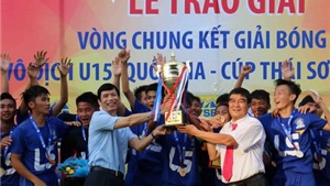 GĐĐH Huỳnh Mau: ‘Chức v&#244; địch U15 chứng tỏ HAGL đ&#224;o tạo trẻ tốt’