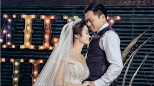 Ngắm ảnh cưới Hoa hậu Thu Ng&#226;n với Chủ tịch CLB FLC Thanh H&#243;a 