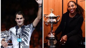 V&#244; địch Australian Open 2017, Federer trở lại top 10, Serena l&#234;n số 1 thế giới