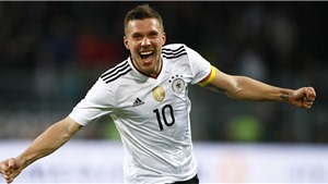 Đức 1-0 Anh: Podolski chia tay bằng c&#250; n&#227; đại b&#225;c tuyệt đỉnh