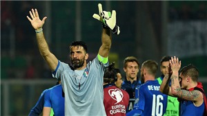 Italy thắng nhẹ Albania trong ng&#224;y Buffon lập kỷ lục ch&#226;u &#194;u