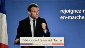 Ứng cử vi&#234;n 39 tuổi Emmanuel Macron dẫn đầu v&#242;ng 1 bầu cử tổng thống Ph&#225;p