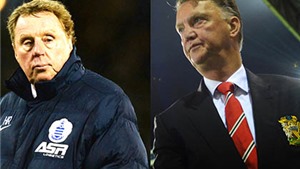 QPR – Man United: Redknapp vs. Van Gaal, hai ho&#224;n cảnh v&#224; một nỗi lo