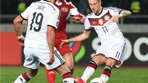 Georgia 0-2 Đức: Goetze độc diễn, Reus v&#224; Mueller lập c&#244;ng, Đức b&#225;m s&#225;t Ba Lan