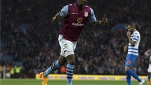 Aston Villa 3-3 QPR: Benteke lập hat-trick giải nguy cho Aston Villa