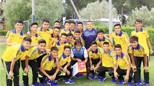 U18 PVF giao lưu với U19 Lazio, gặp Inzaghi em
