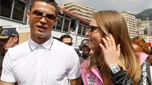 Cristiano Ronaldo song h&#224;nh c&#249;ng người đẹp trước thềm Monaco GP