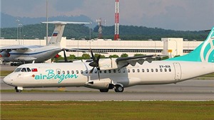 ATR 72 của Myanmar trượt khỏi đường băng, 1 người bị thương
