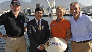 Đại sứ Việt Nam tại Nam Phi gặp gỡ đội Đ&#224; Nẵng trước chặng 3 Clipper Race