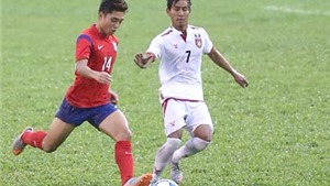 U21 Myanmar quyết thắng U21 HAGL