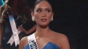 VIDEO: Người đẹp Colombia mất vương miện... sau 5 ph&#250;t, người đẹp Philippines cho&#225;ng v&#225;ng
