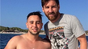  Bơi 1km để gặp Messi, fan Atletico Madrid được hưởng đặc &#226;n