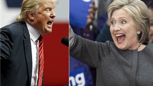 Bầu cử Mỹ 2016: B&#224; H.Clinton tiếp tục &#39;cắt đu&#244;i&#39; &#244;ng D.Trump