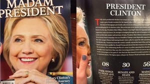 Gọi b&#224; Clinton l&#224; &#39;B&#224; Tổng thống&#39; tr&#234;n trang Nhất: Sai lầm lịch sử của &#39;Newsweek&#39;