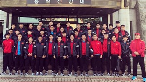 Tuyển Việt Nam đấu nội bộ, thầy Park ‘chấm’ đội h&#236;nh đấu Incheon