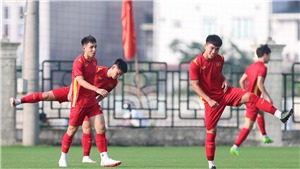 U23 Việt Nam tập k&#237;n chờ đối đầu U23 Myanmar