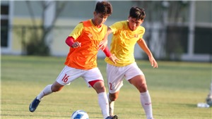 U16 Việt Nam quyết tranh ng&#244;i nhất bảng với U16 Indonesia