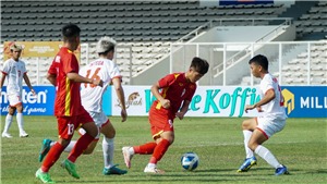 Tiền đạo U19 Việt Nam phải kh&#226;u 5 mũi sau trận thắng Philippines