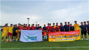 U20 Việt Nam thua s&#225;t n&#250;t trận cuối tại Nhật Bản