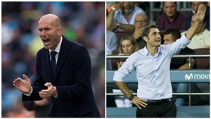 HỌ Đ&#195; N&#211;I, Zidane: &#39;Thẻ đỏ với Ronaldo l&#224; qu&#225; nặng&#39;. Valverde: &#39;Real c&#243; h&#224;ng tiền vệ qu&#225; mạnh&#39;
