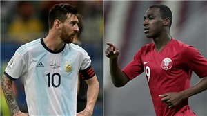 Qatar 0-2 Argentina: Aguero ghi b&#224;n, Messi im lặng, Argentina v&#224;o tứ kết Copa America 2019