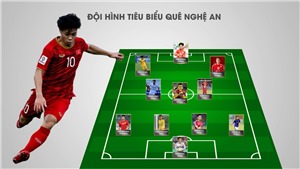 Đội h&#236;nh 11 cầu thủ Nghệ An đủ sức v&#244; địch V League