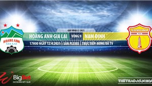 Soi k&#232;o nh&#224; c&#225;i HAGL vs Nam Định. BĐTV trực tiếp b&#243;ng đ&#225; V-League 2021