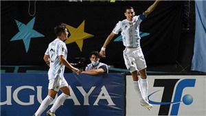 Uruguay 0-1 Argentina: Di Maria giúp Argentina ti&#234;́n g&#226;̀n vé dự World Cup