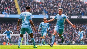 Man City 1–0 Chelsea: De Bruyne tỏa sáng, Man City hơn Chelsea 13 điểm 