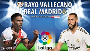 Soi k&#232;o nh&#224; c&#225;i Rayo Vallecano vs Real Madrid. Nhận định, dự đo&#225;n b&#243;ng đ&#225; La Liga (0h30, 27/2)
