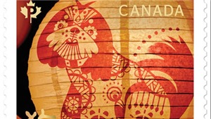 Canada ph&#225;t h&#224;nh bộ tem mừng Tết Nguy&#234;n đ&#225;n Mậu Tuất