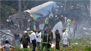 M&#225;y bay Cuba rơi n&#225;t vụn khi vừa cất c&#225;nh, 104 người thiệt mạng