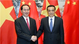 Thủ tướng Trung Quốc L&#253; Khắc Cường chia buồn việc Chủ tịch nước Trần Đại Quang từ trần