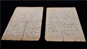 Đấu gi&#225; bức thư viết tay của danh họa Vincent Van Gogh v&#224; Paul Gauguin về &#39;giấc mơ phục hưng&#39;