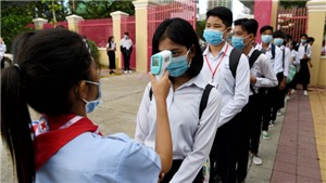 Học sinh Phnom Penh nhiễm Covid-19 sau khi trường học mở cửa trở lại
