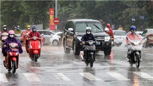Bắc Bộ, Thanh H&#243;a v&#224; Nghệ An tiếp tục c&#243; mưa r&#224;o v&#224; d&#244;ng